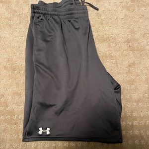 Gray Under Armour shorts